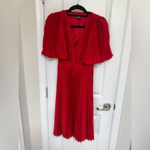 Express Vibrant Red Maxi Dress